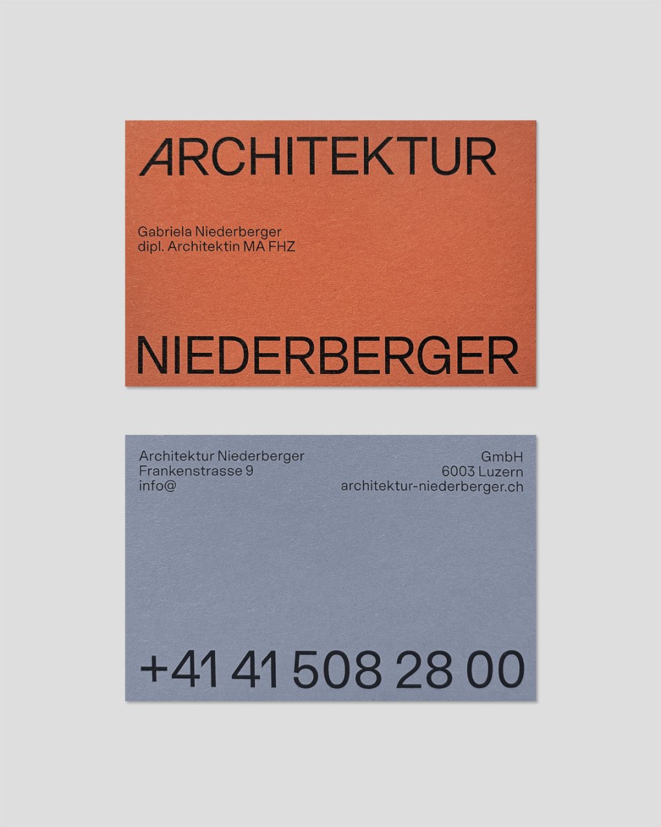 Architektur Niederberger